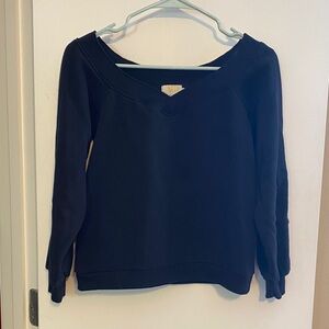 Nation LTD V-Neck Sweatshirt | XS